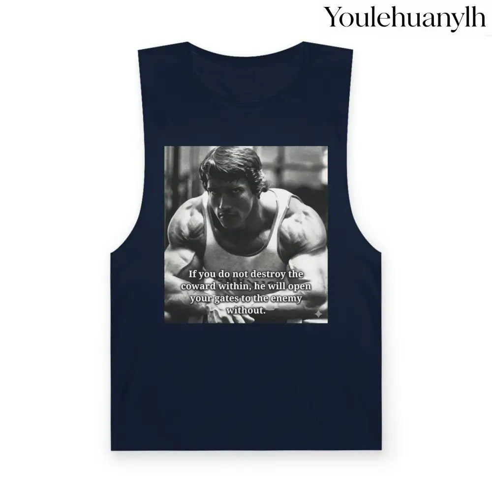 Arnie Tank - Navy / XS - Tank Top