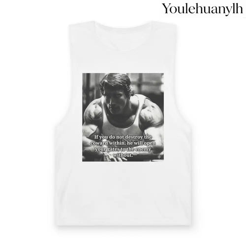 Arnie Tank - White / XS - Tank Top
