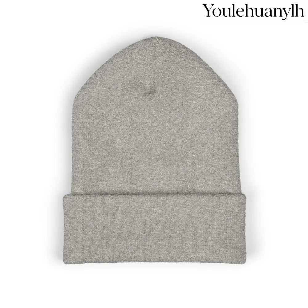 Classic Embroidered Beanie - Hats