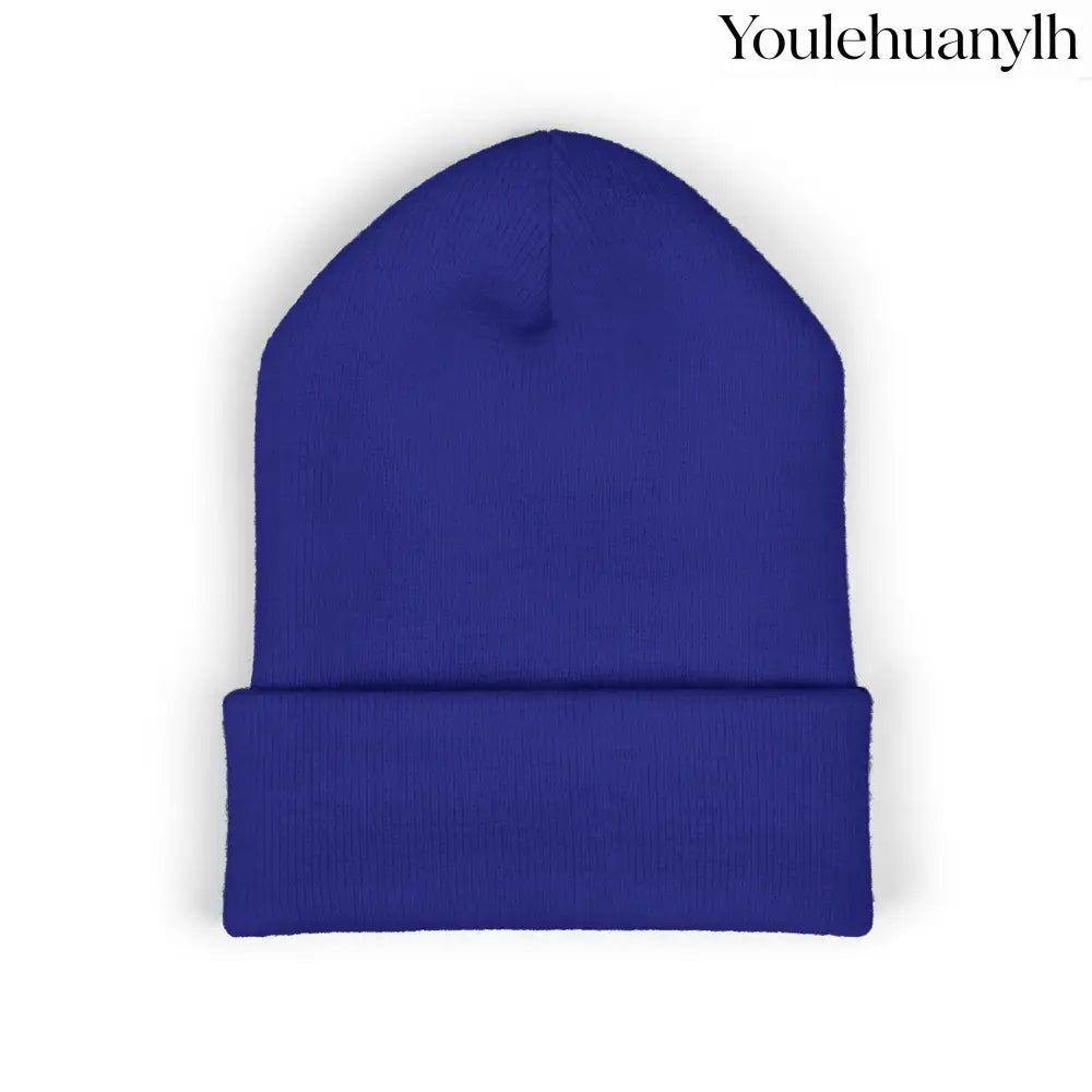 Classic Embroidered Beanie - Hats