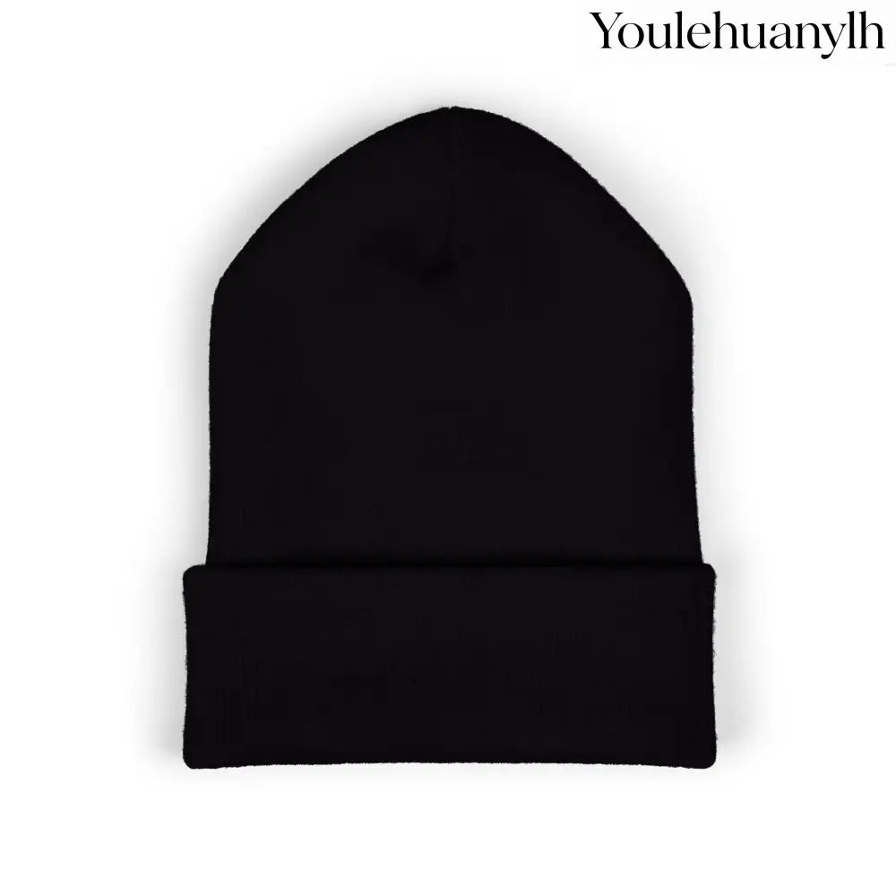Classic Embroidered Beanie - Hats