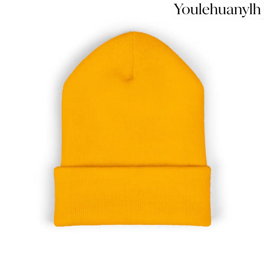Classic Embroidered Beanie - Hats