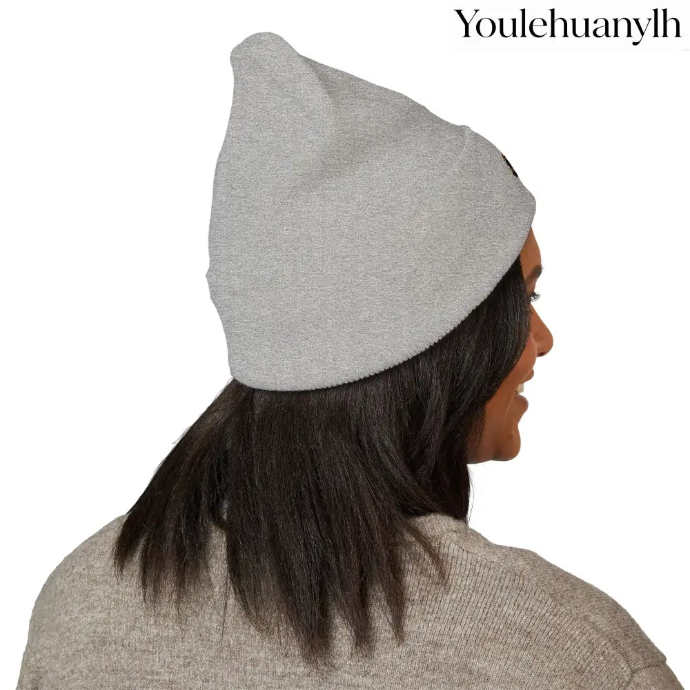 Classic Embroidered Beanie - Hats
