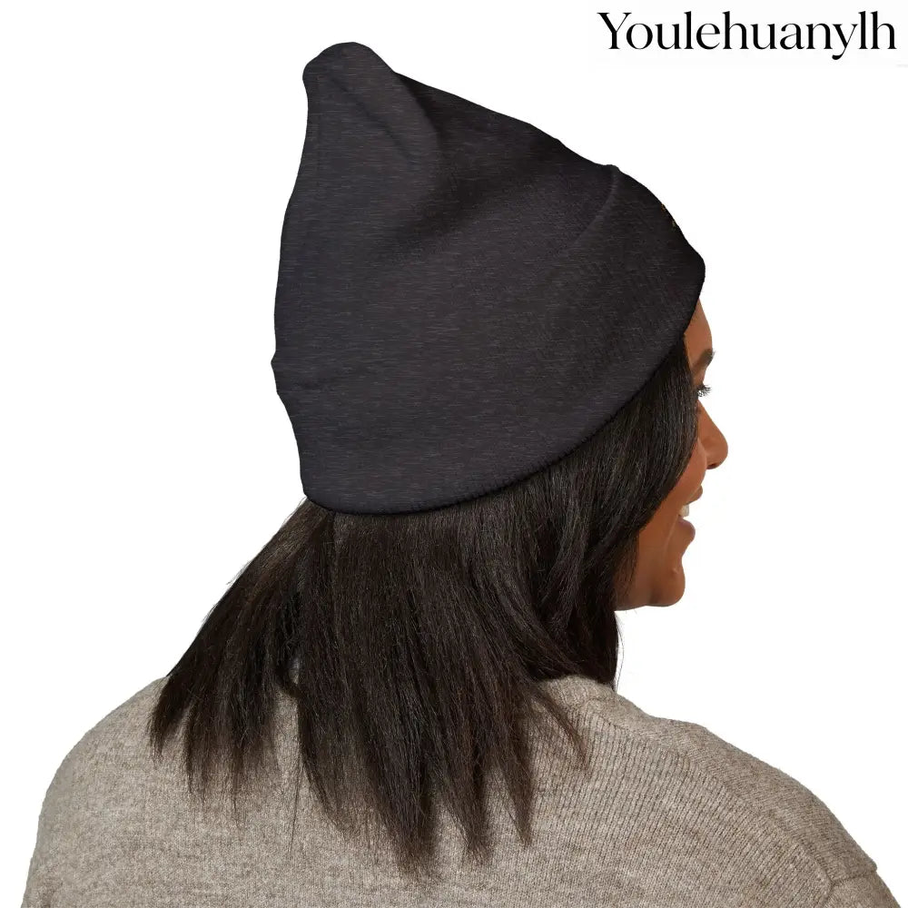 Classic Embroidered Beanie - Hats