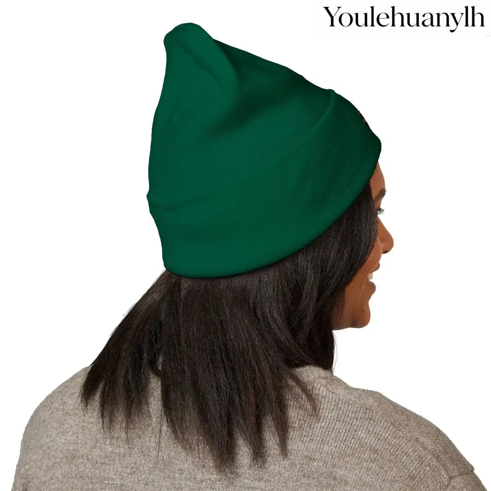 Classic Embroidered Beanie - Hats