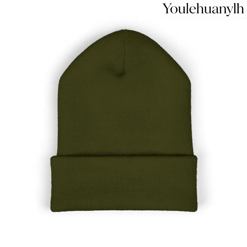 Classic Embroidered Beanie - Hats