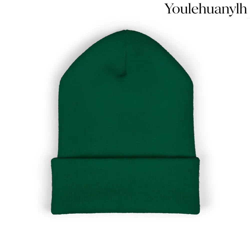 Classic Embroidered Beanie - Hats