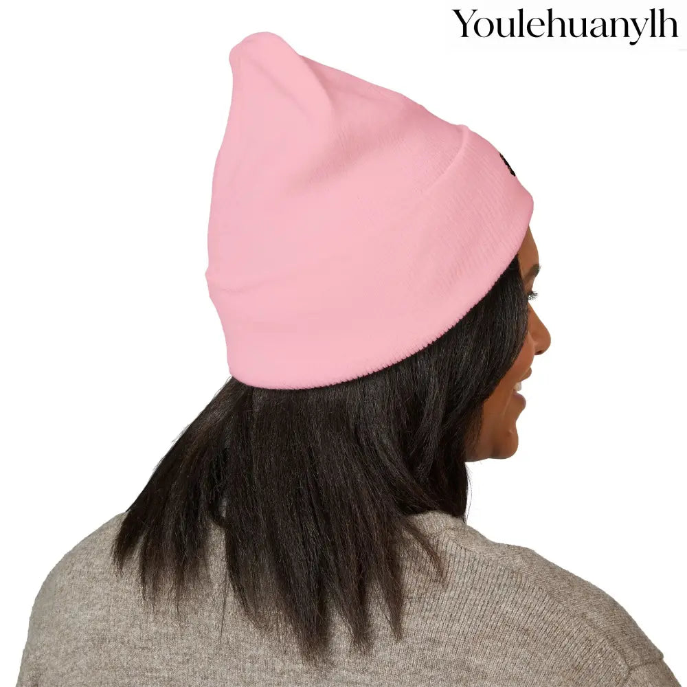 Classic Embroidered Beanie - Hats