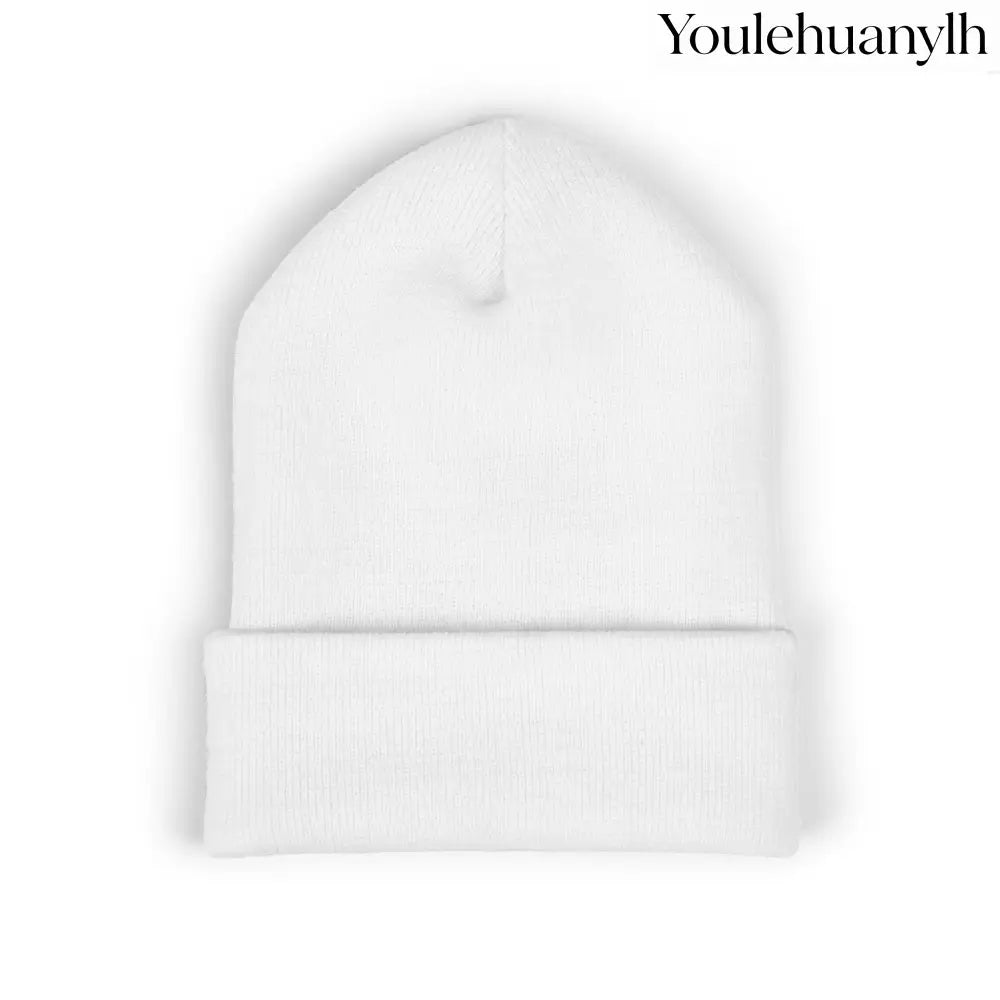 Classic Embroidered Beanie - Hats