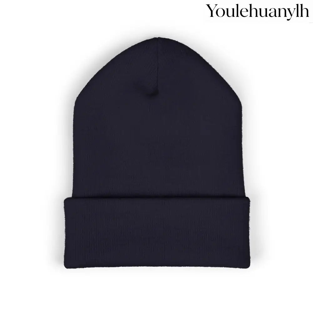 Classic Embroidered Beanie - Hats