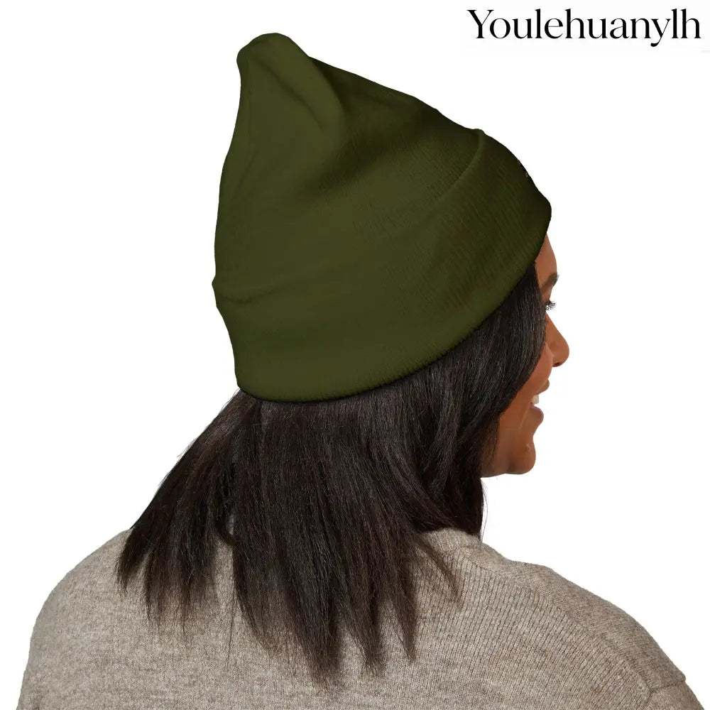 Classic Embroidered Beanie - Hats