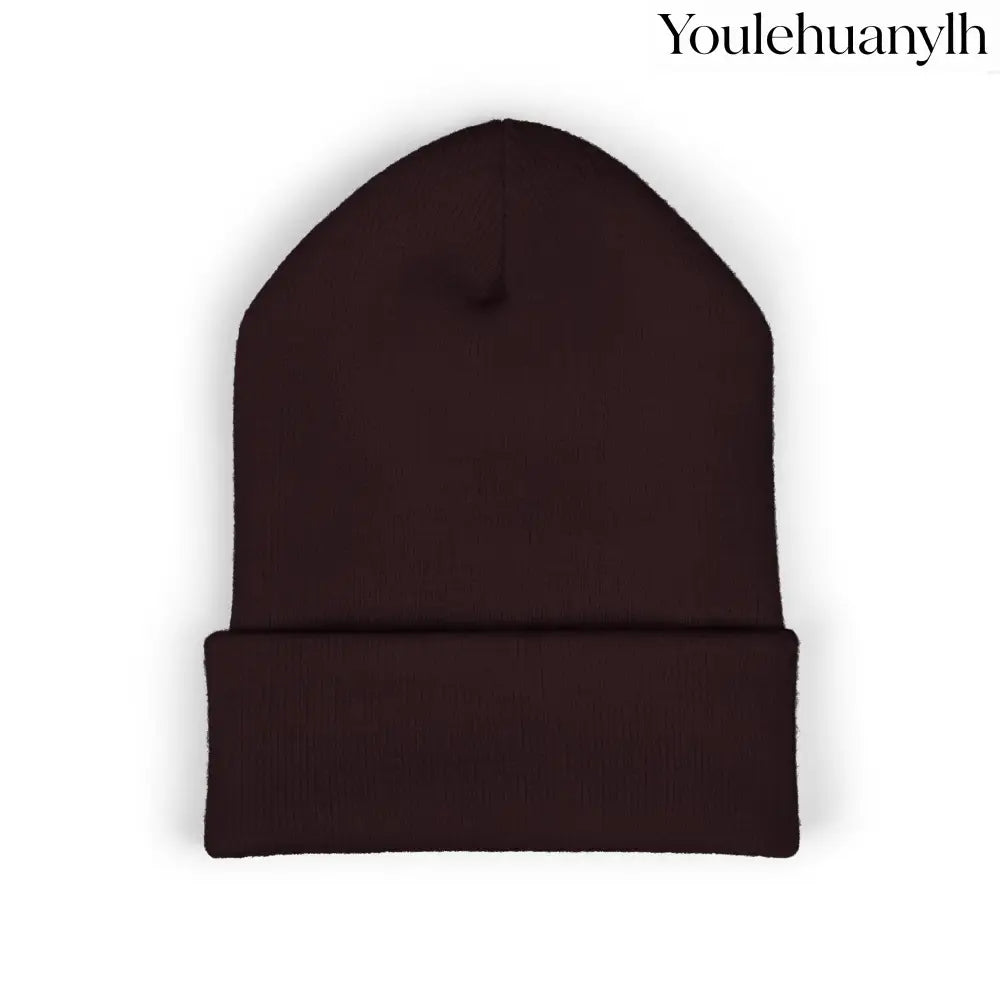 Classic Embroidered Beanie - Hats