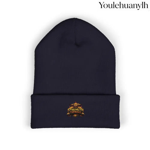 Classic Embroidered Beanie - One size / Navy - Hats
