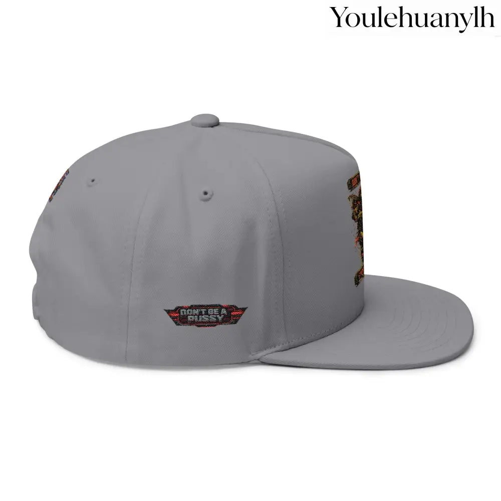 Don’t be a Pussy, Embroidered Vintage Snapback - Hats
