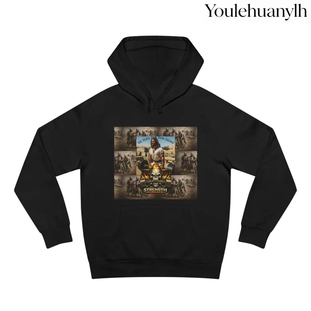 Don’t be a Pussy | God Forbids It Graphic Hoodie - Black / XS - Hoodie