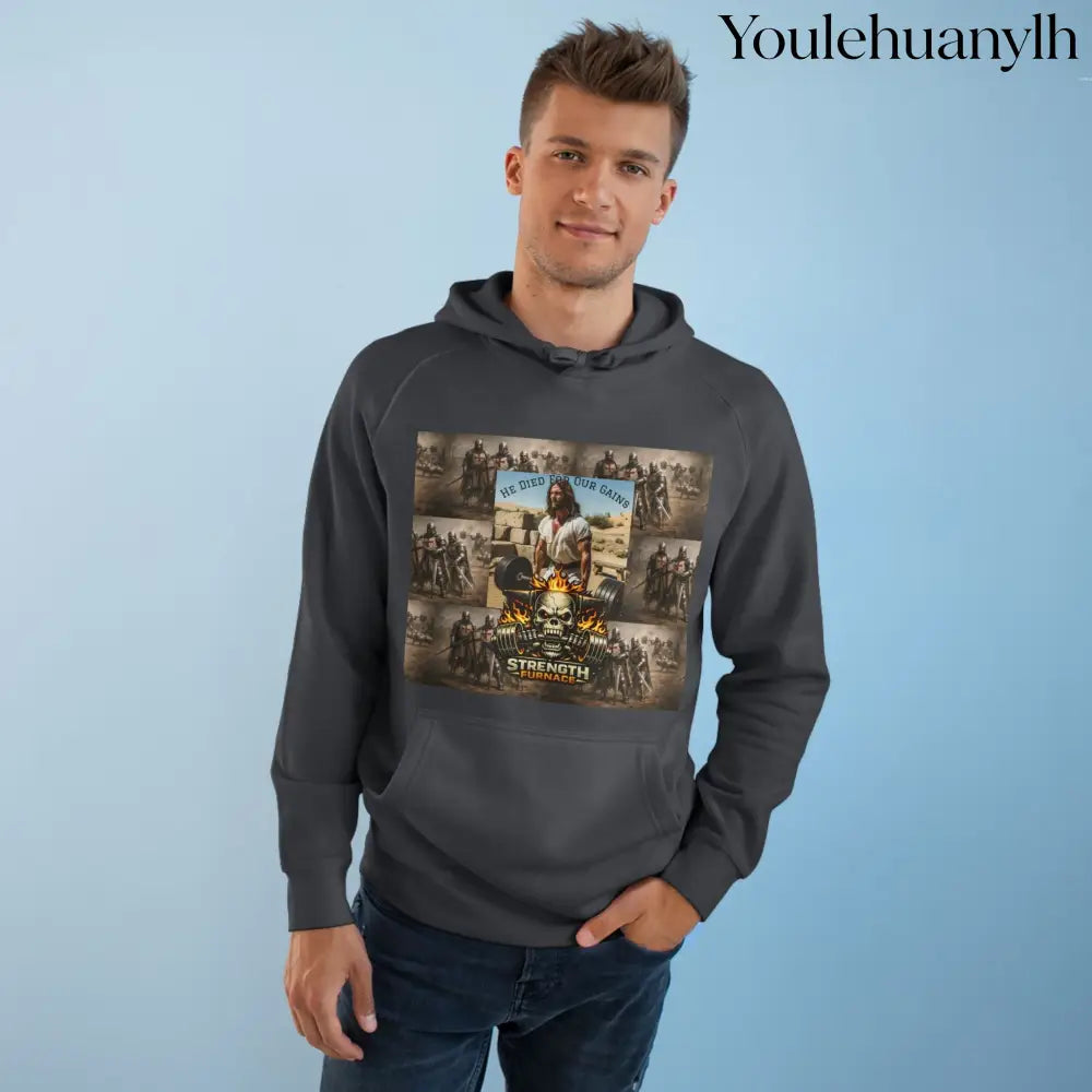 Don’t be a Pussy | God Forbids It Graphic Hoodie - Coal / S - Hoodie