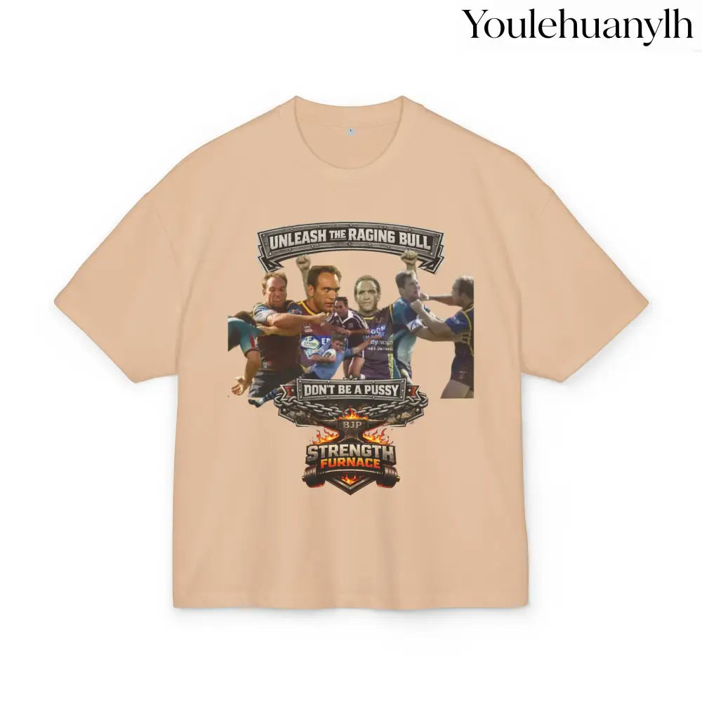 Don’t Be a Pussy | Gorden Tallis Graphic Tee - Union Beige / XS - T-Shirt