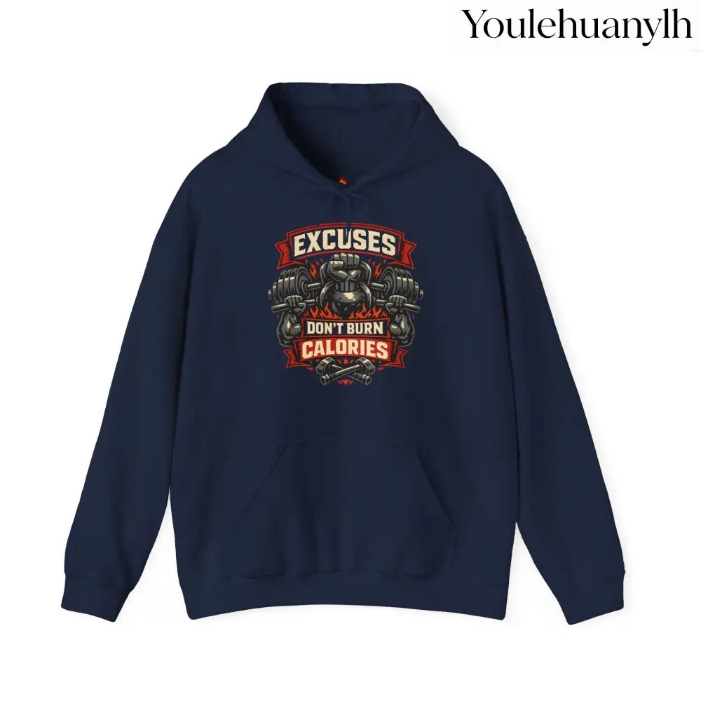 DON’T BE A PUSSY | Gym Hoodie - Navy / S - Hoodie