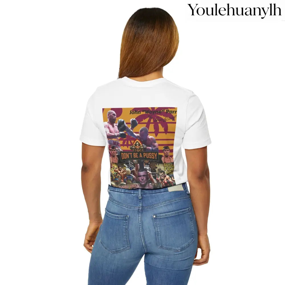 Don’t be a Pussy | Jdubya | Graphic Tee - White / S - T-Shirt