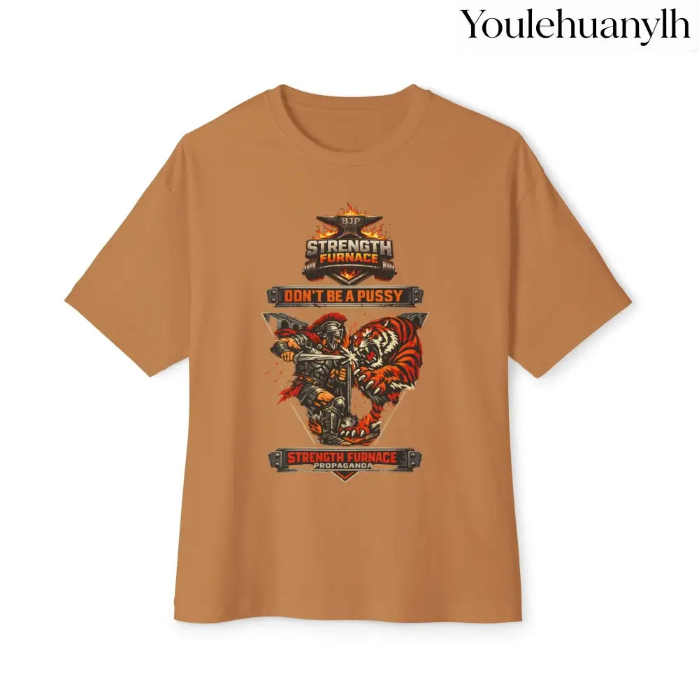 Don’t be a Pussy | Ned Graphic Tee - Toast / XS - T-Shirt