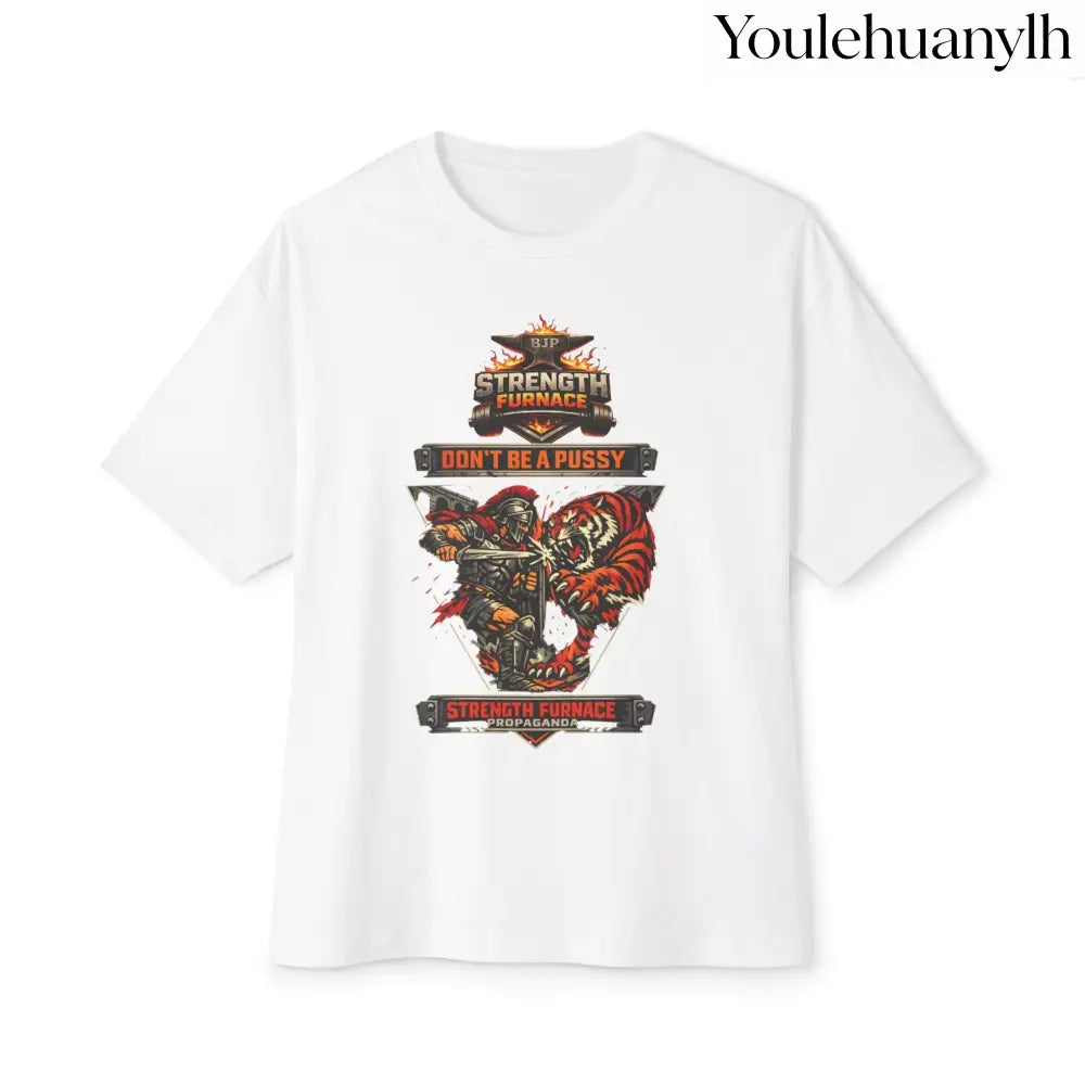 Don’t be a Pussy | Ned Graphic Tee - White / XS - T-Shirt
