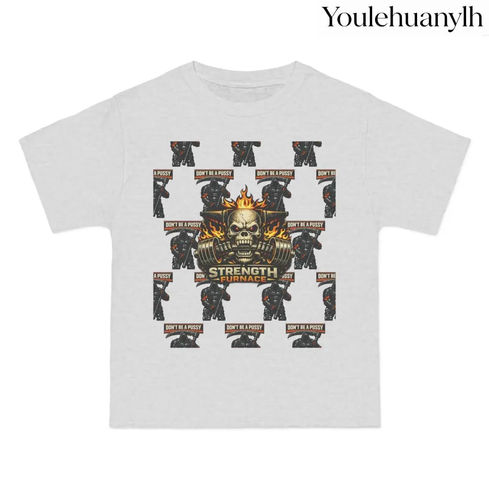 Don’t be a Pussy | Skull Graphic T-Shirt - T-Shirt