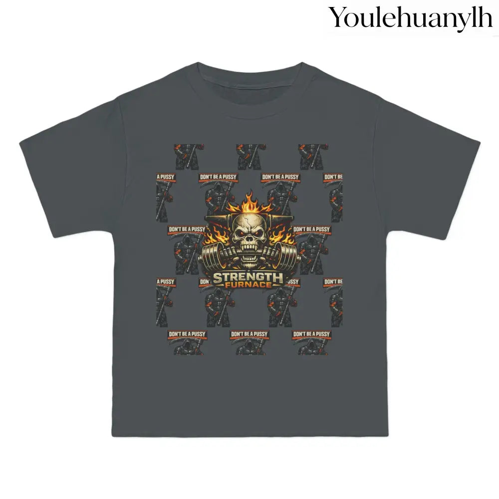 Don’t be a Pussy | Skull Graphic T-Shirt - T-Shirt