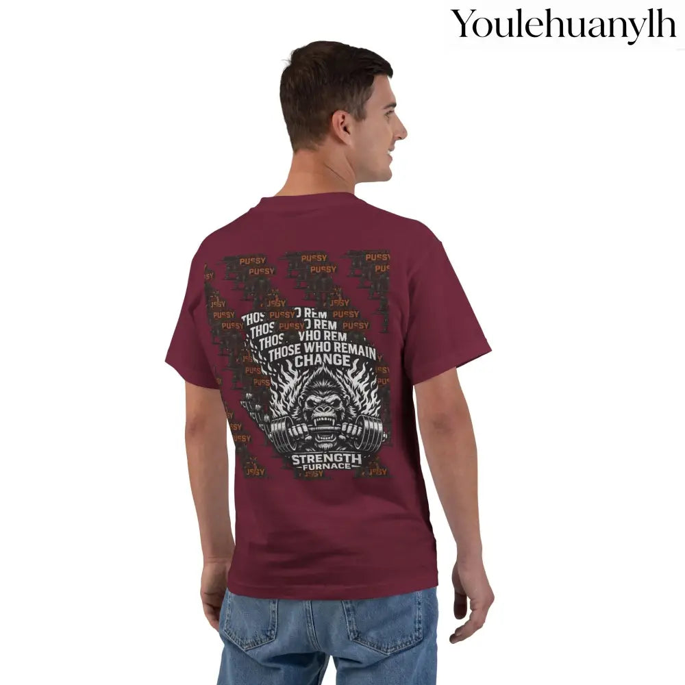 Don’t be a Pussy | Skull Graphic T-Shirt - T-Shirt