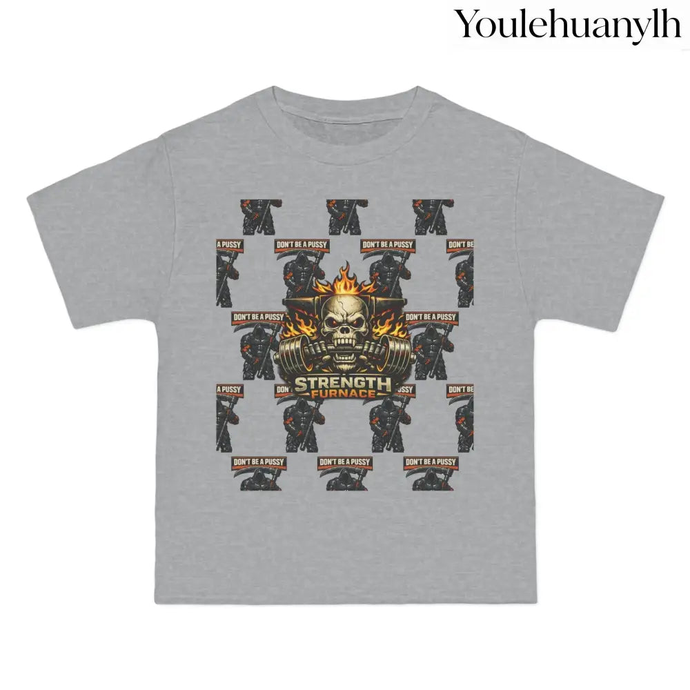 Don’t be a Pussy | Skull Graphic T-Shirt - T-Shirt