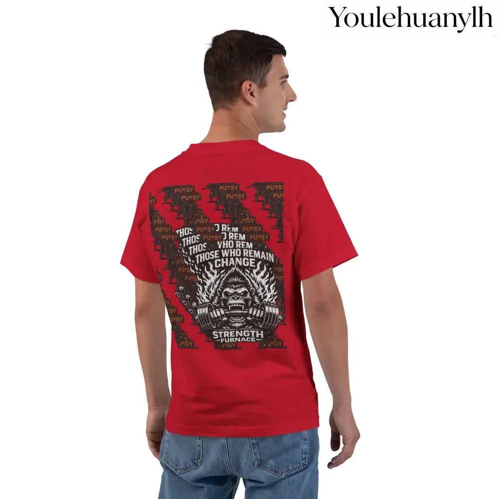 Don’t be a Pussy | Skull Graphic T-Shirt - T-Shirt