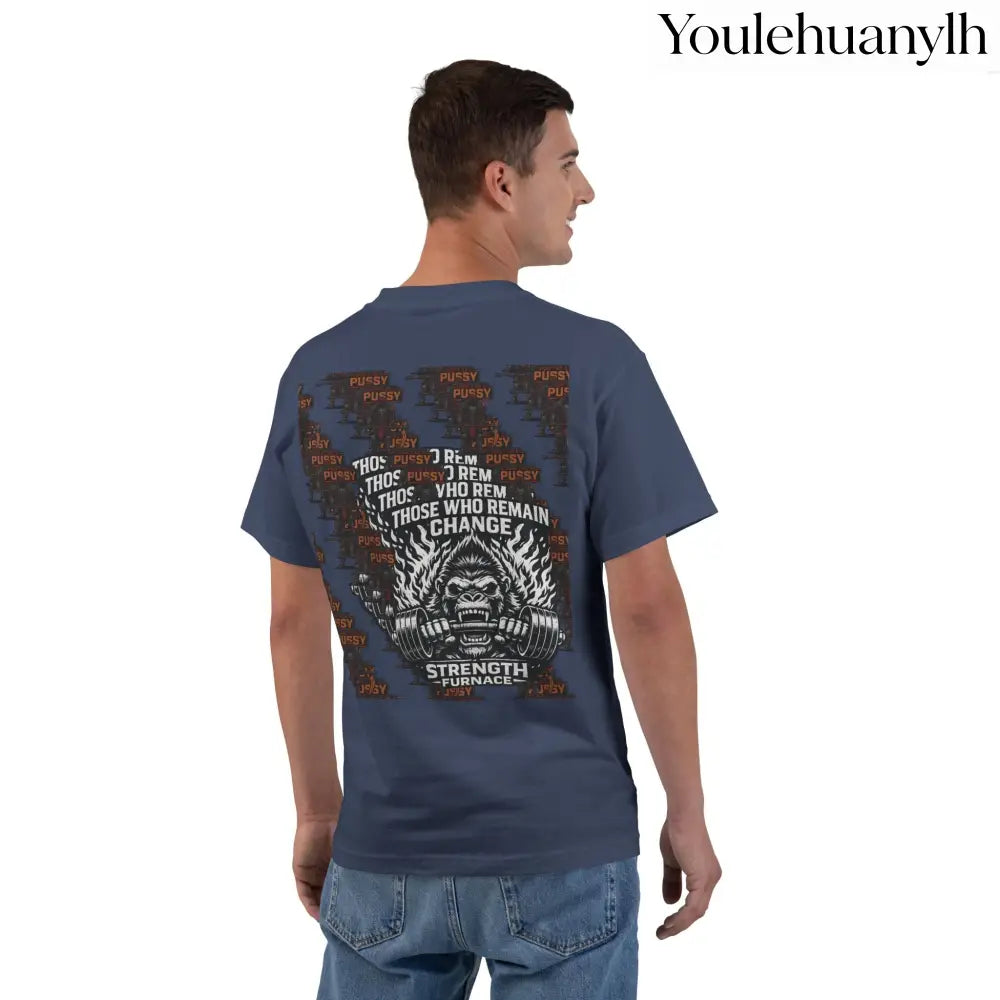 Don’t be a Pussy | Skull Graphic T-Shirt - T-Shirt