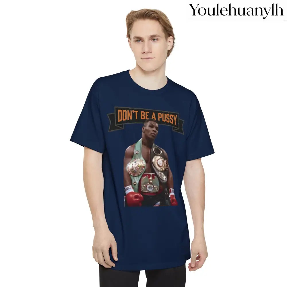 Don’t Be a Pussy | Tyson Tall Tee - Navy / LT - T-Shirt
