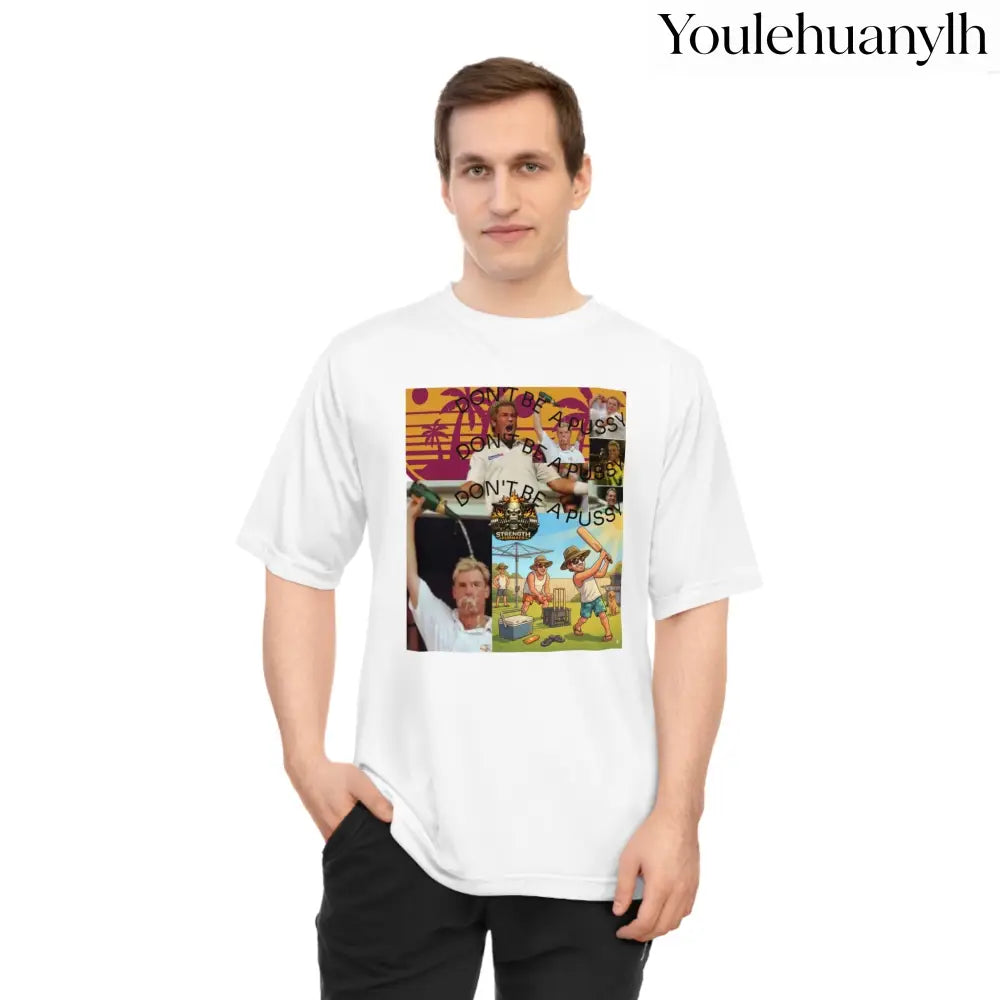 Don’t be a Pussy | Warnie | Graphic Tee - White / XS - T-Shirt