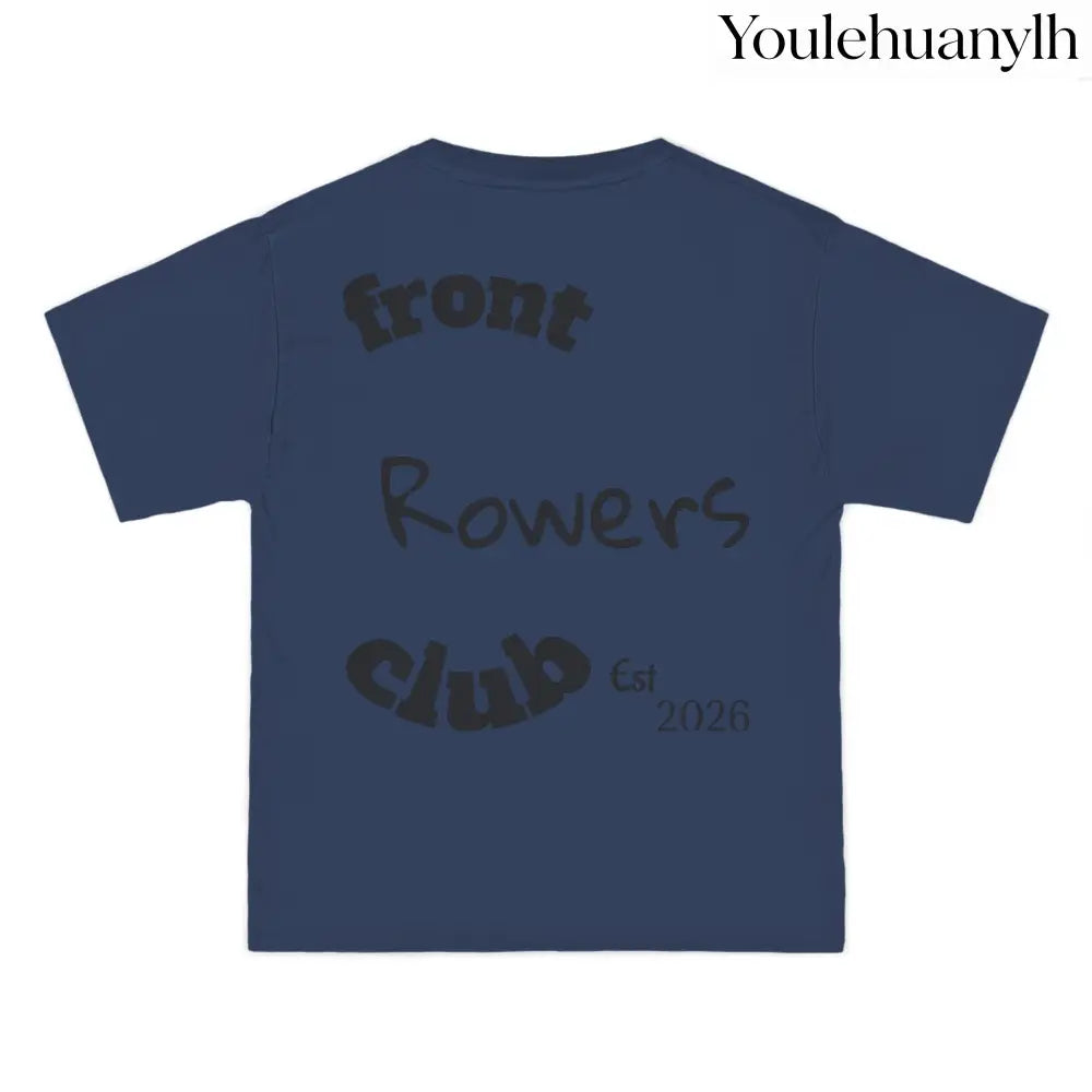 Front Row Social Club T-Shirt, Vintage Rowers Club Graphic Tee - T-Shirt