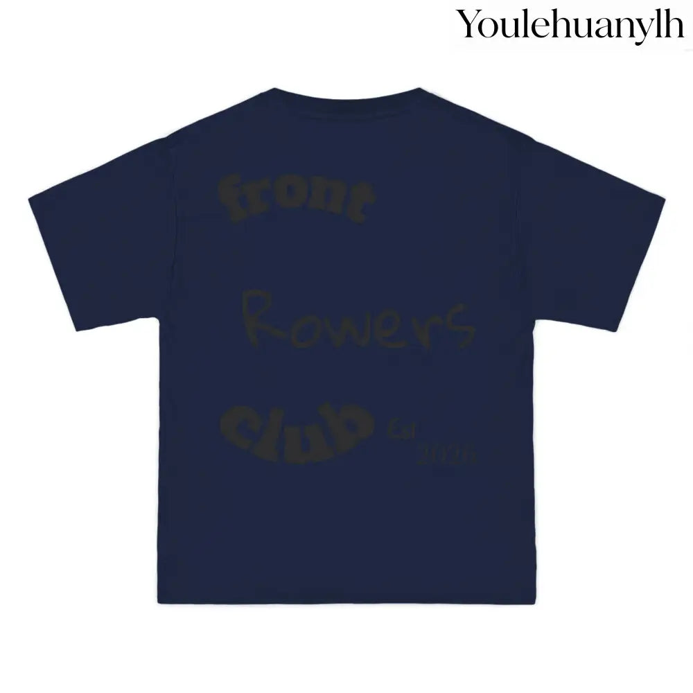 Front Row Social Club T-Shirt, Vintage Rowers Club Graphic Tee - T-Shirt