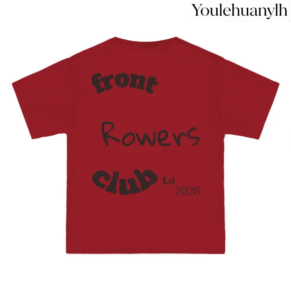 Front Row Social Club T-Shirt, Vintage Rowers Club Graphic Tee - T-Shirt