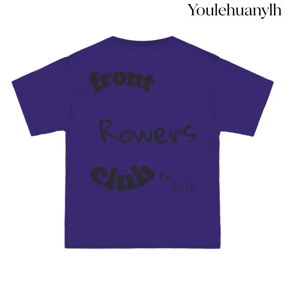 Front Row Social Club T-Shirt, Vintage Rowers Club Graphic Tee - T-Shirt