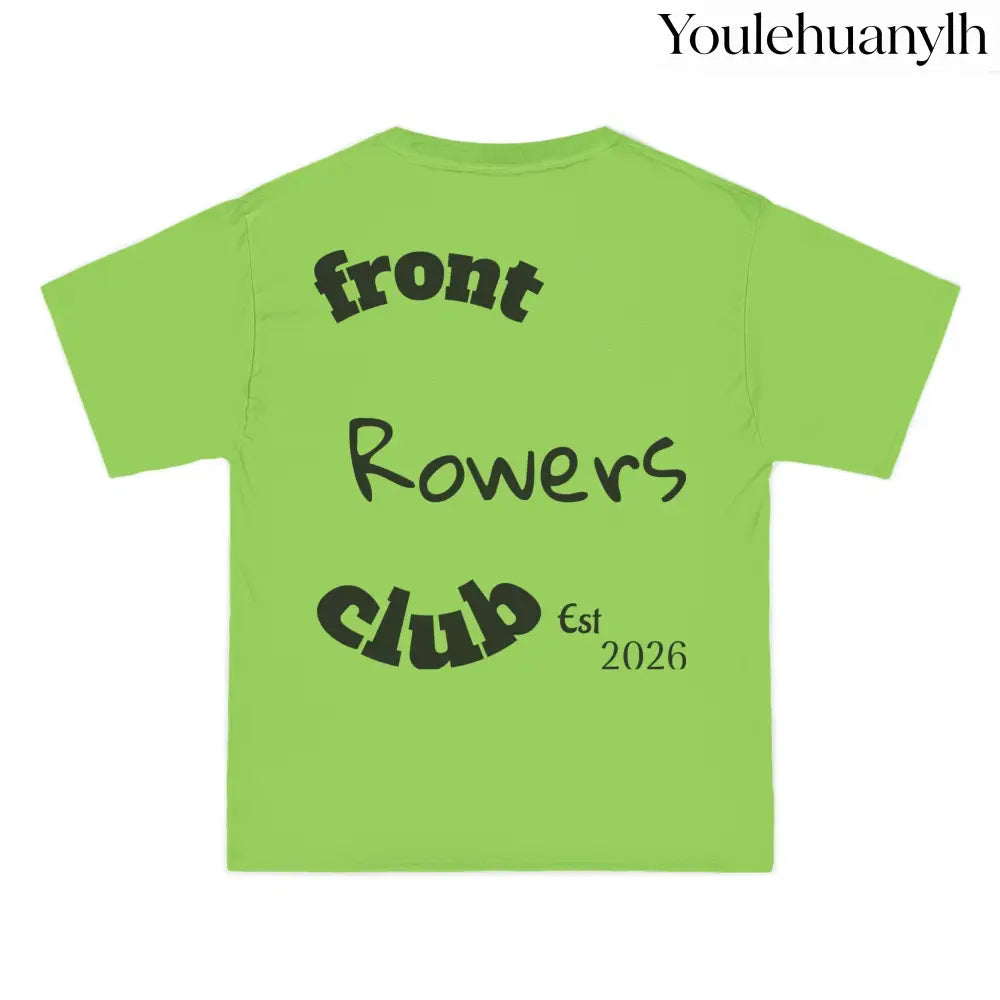 Front Row Social Club T-Shirt, Vintage Rowers Club Graphic Tee - T-Shirt