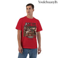Front Row Social Club T-Shirt, Vintage Rowers Club Graphic Tee - Deep Red / S - T-Shirt