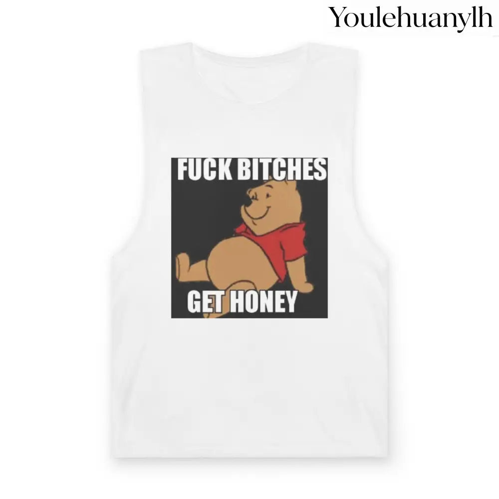 Get Honey Tank Top - White / XS - Tank Top