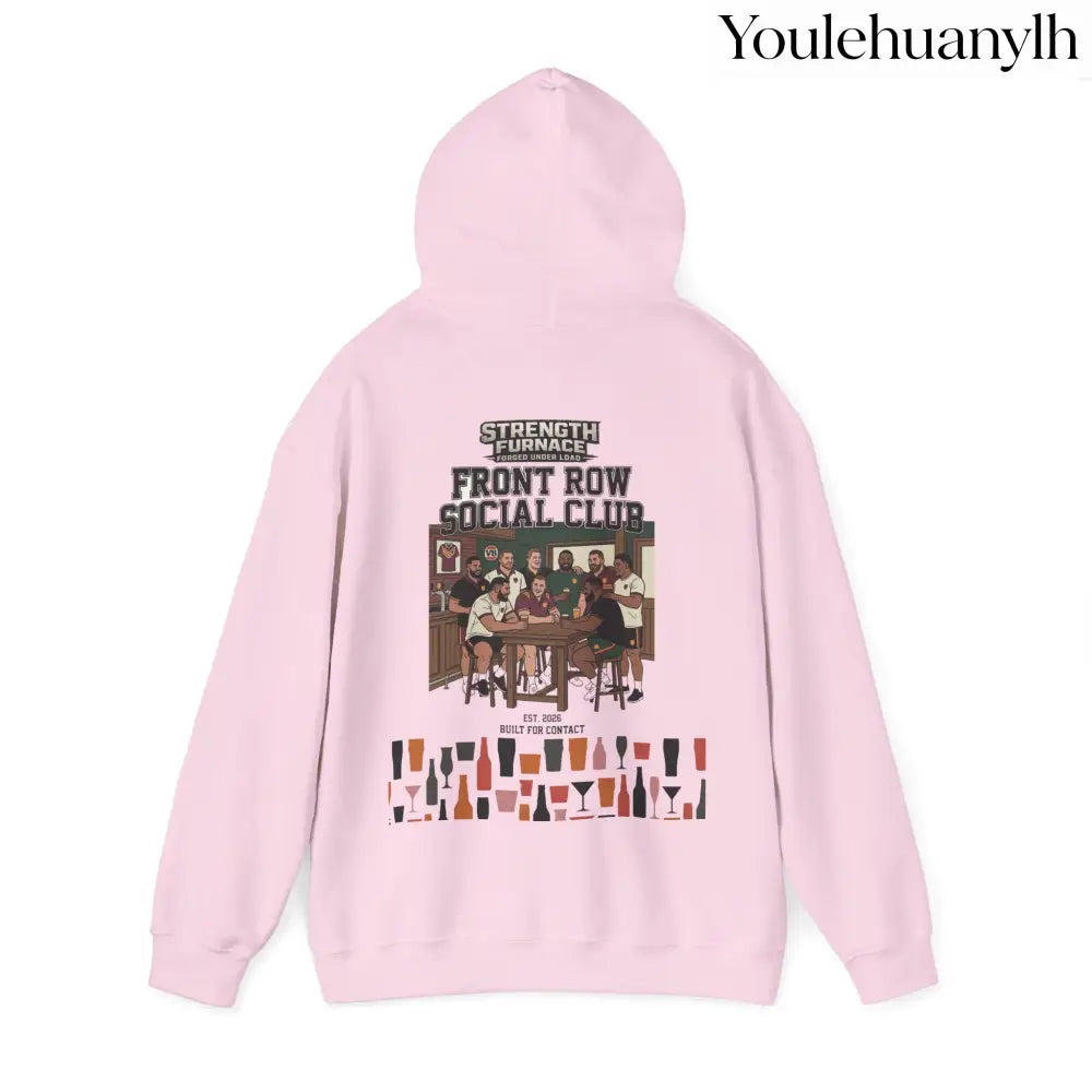 Hoodie, Front Row Social Club Graphic Pullover - Hoodie