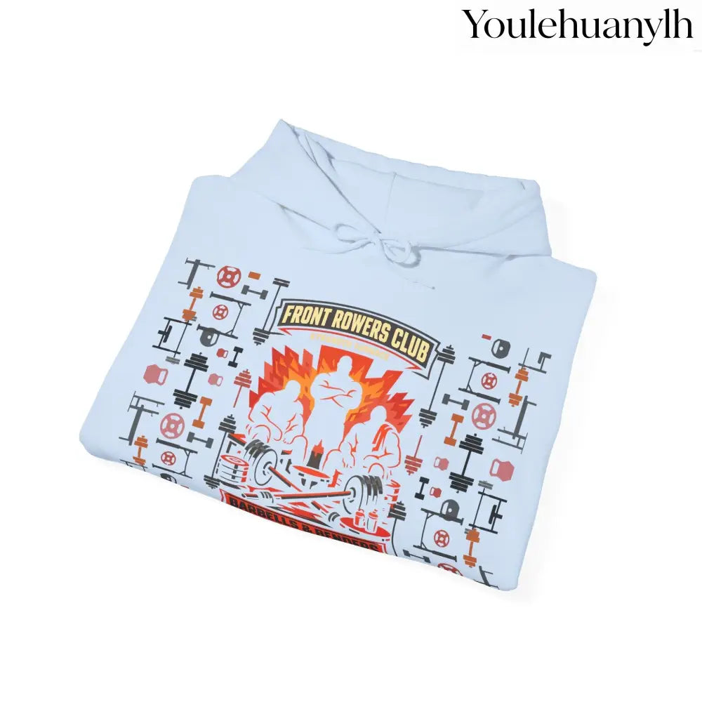 Hoodie, Front Row Social Club Graphic Pullover - Hoodie