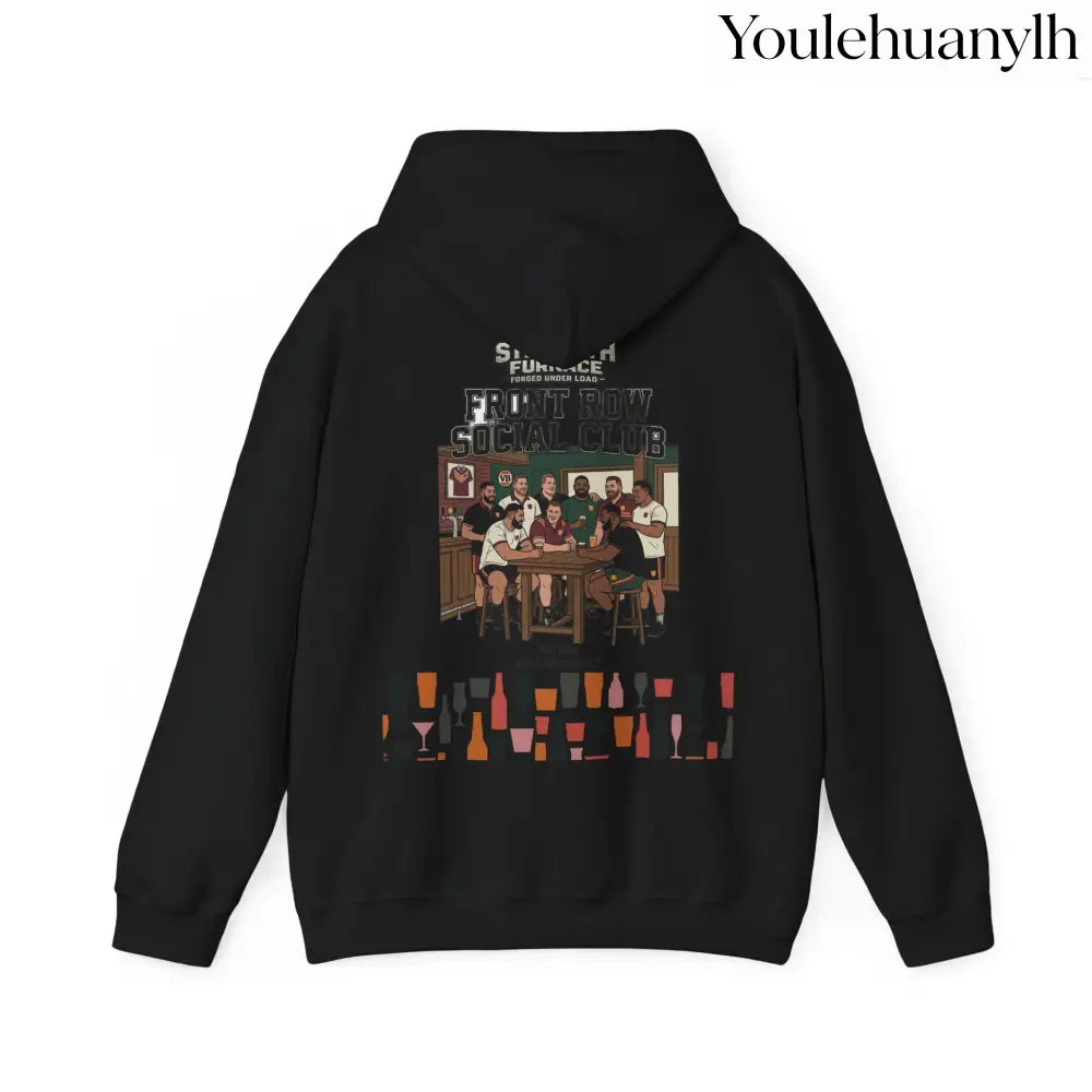 Hoodie, Front Row Social Club Graphic Pullover - Hoodie