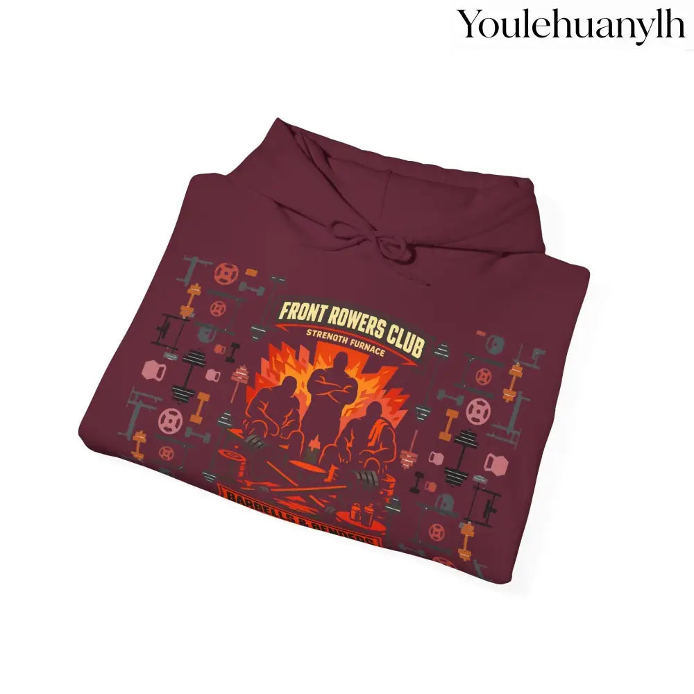Hoodie, Front Row Social Club Graphic Pullover - Hoodie