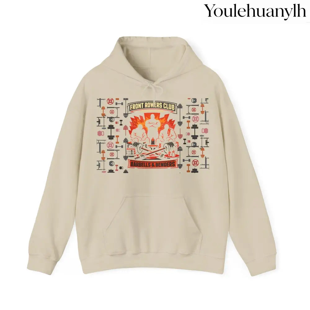 Hoodie, Front Row Social Club Graphic Pullover - Hoodie