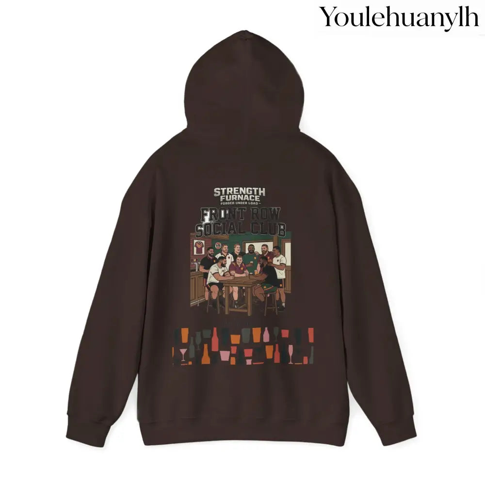 Hoodie, Front Row Social Club Graphic Pullover - Hoodie