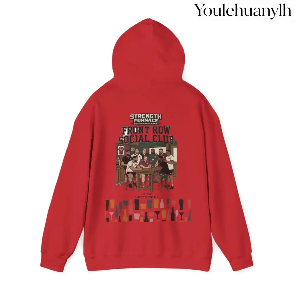 Hoodie, Front Row Social Club Graphic Pullover - Hoodie