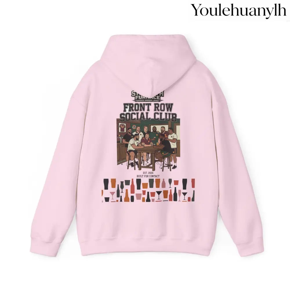 Hoodie, Front Row Social Club Graphic Pullover - Hoodie