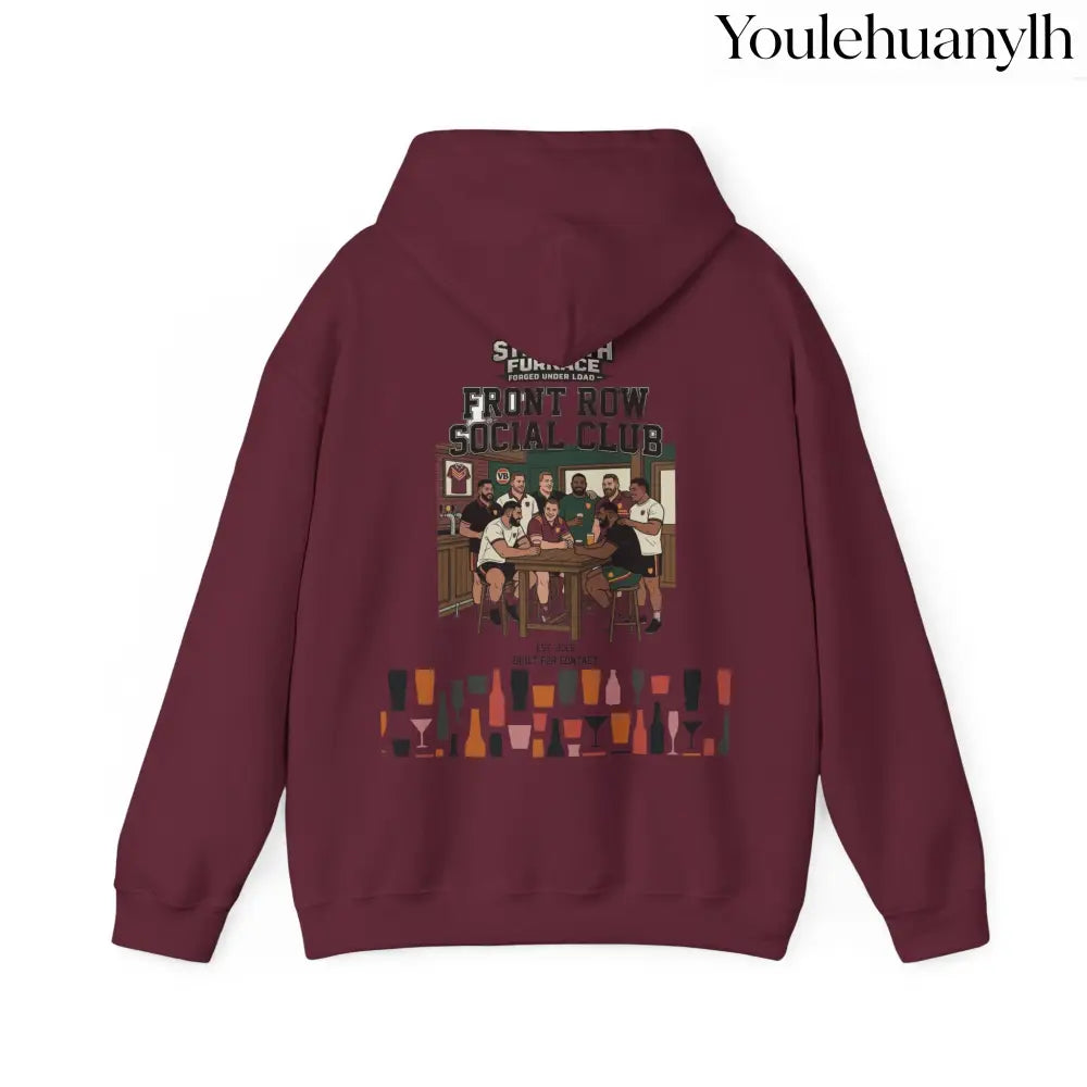 Hoodie, Front Row Social Club Graphic Pullover - Hoodie