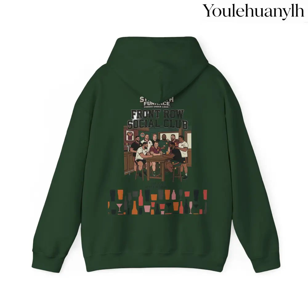 Hoodie, Front Row Social Club Graphic Pullover - Hoodie